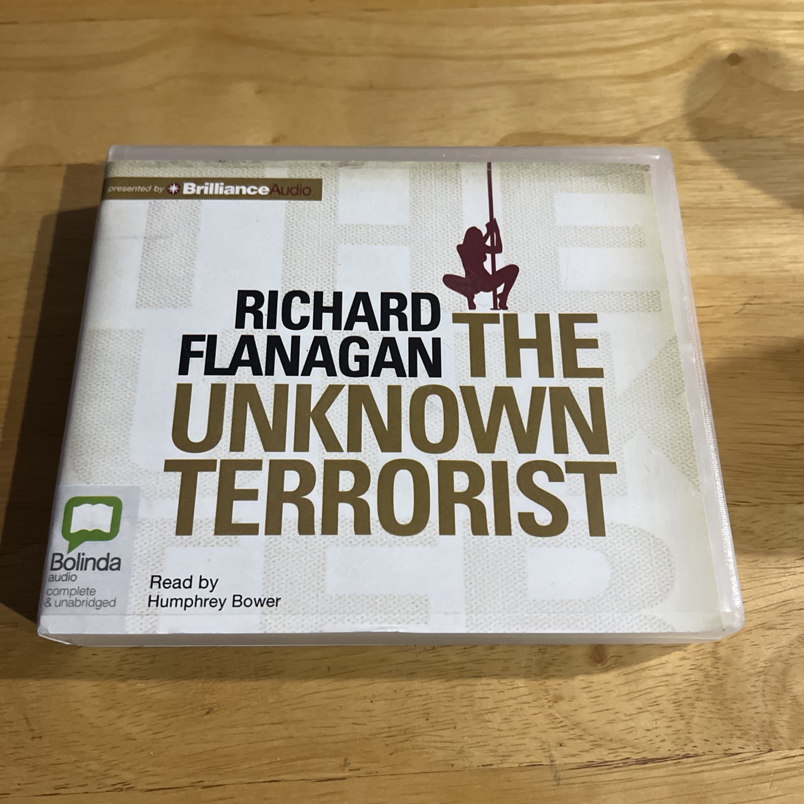 RICHARD FLANAGAN - The Unknown Terrorist 8 x CD AUDIOBOOK Exc Cond!
