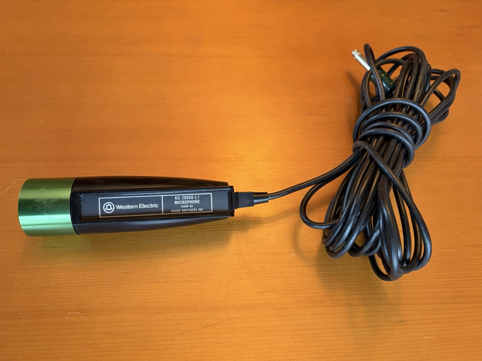 Vintage 1960's Western Electric KS - 20060 - L1 Shure Brother Microphone Rare