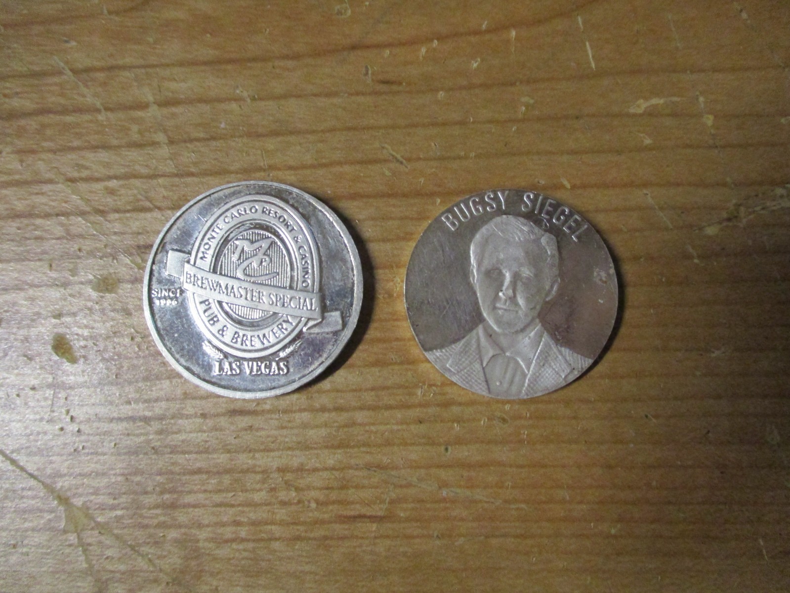 SETSRUS - Flamingo Bugsy Siegel & Monte Carlo Brewmaster Strikes Silver Centers