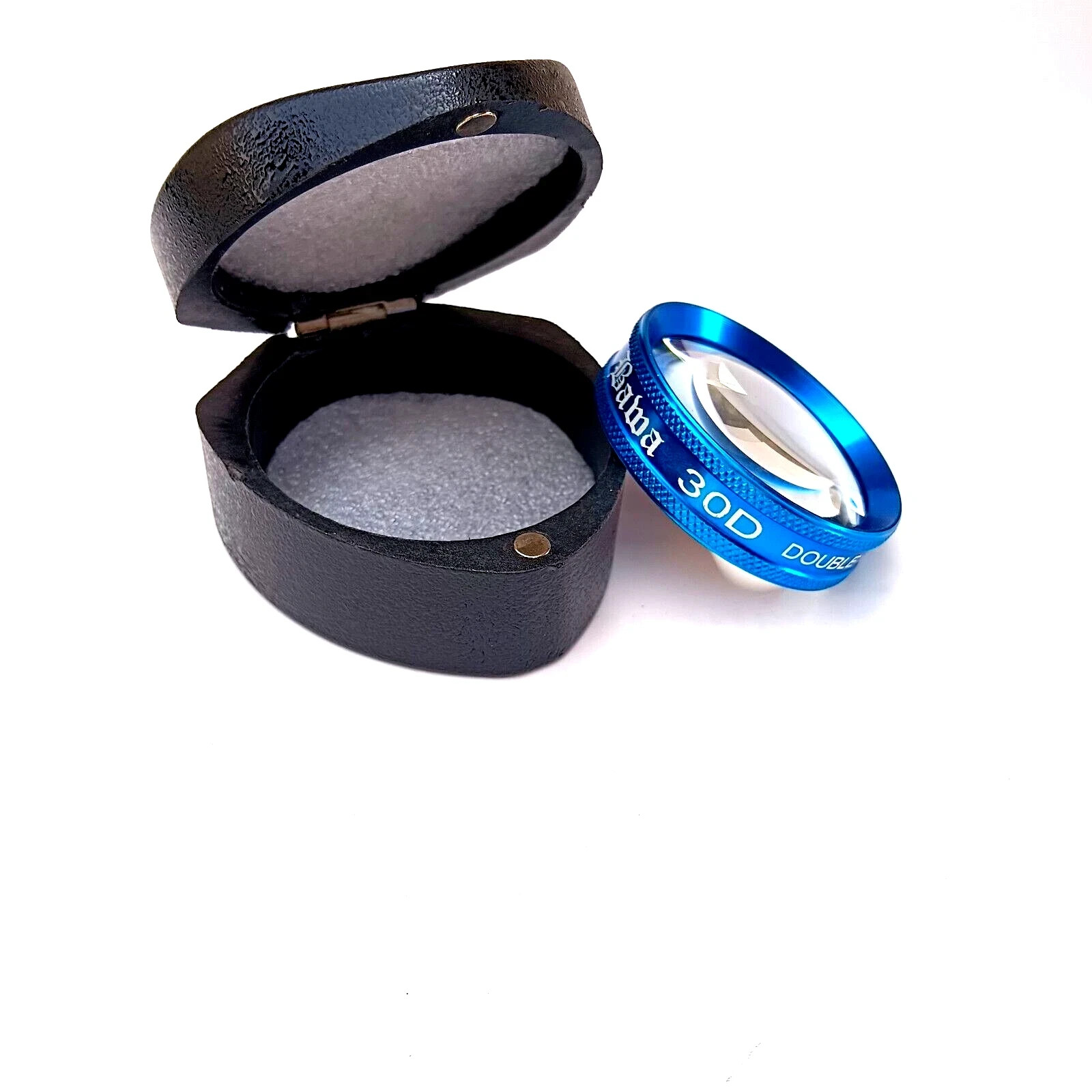 High Clarity 30D Double Aspheric Ophthalmic Retina Lens With Case & Free Ship