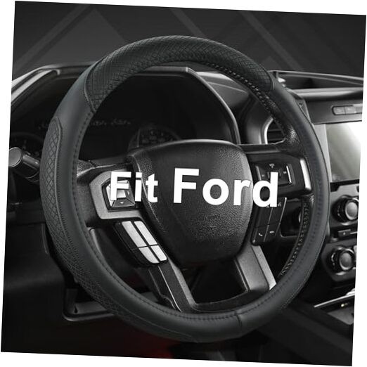  Customized Auto Car Steering Wheel Cover for Ford 