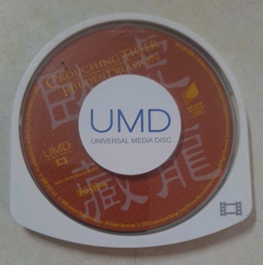 Crouching Tiger Hidden Dragon (UMD Sony PSP Movie, 2005) Cartridge Only 