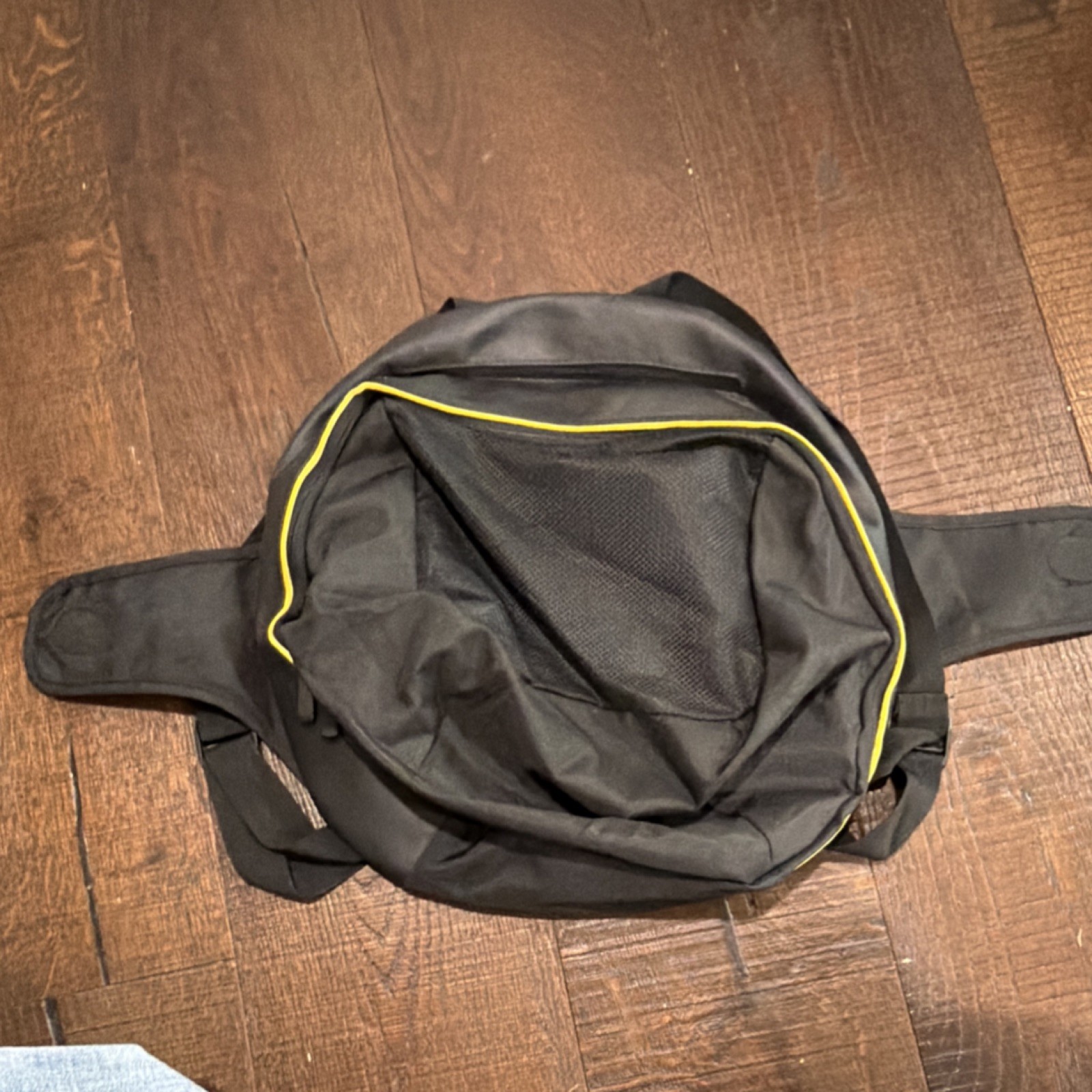 Minne Baby Essentials Bag Stroller Organizer Black Yellow for DOONA stroller