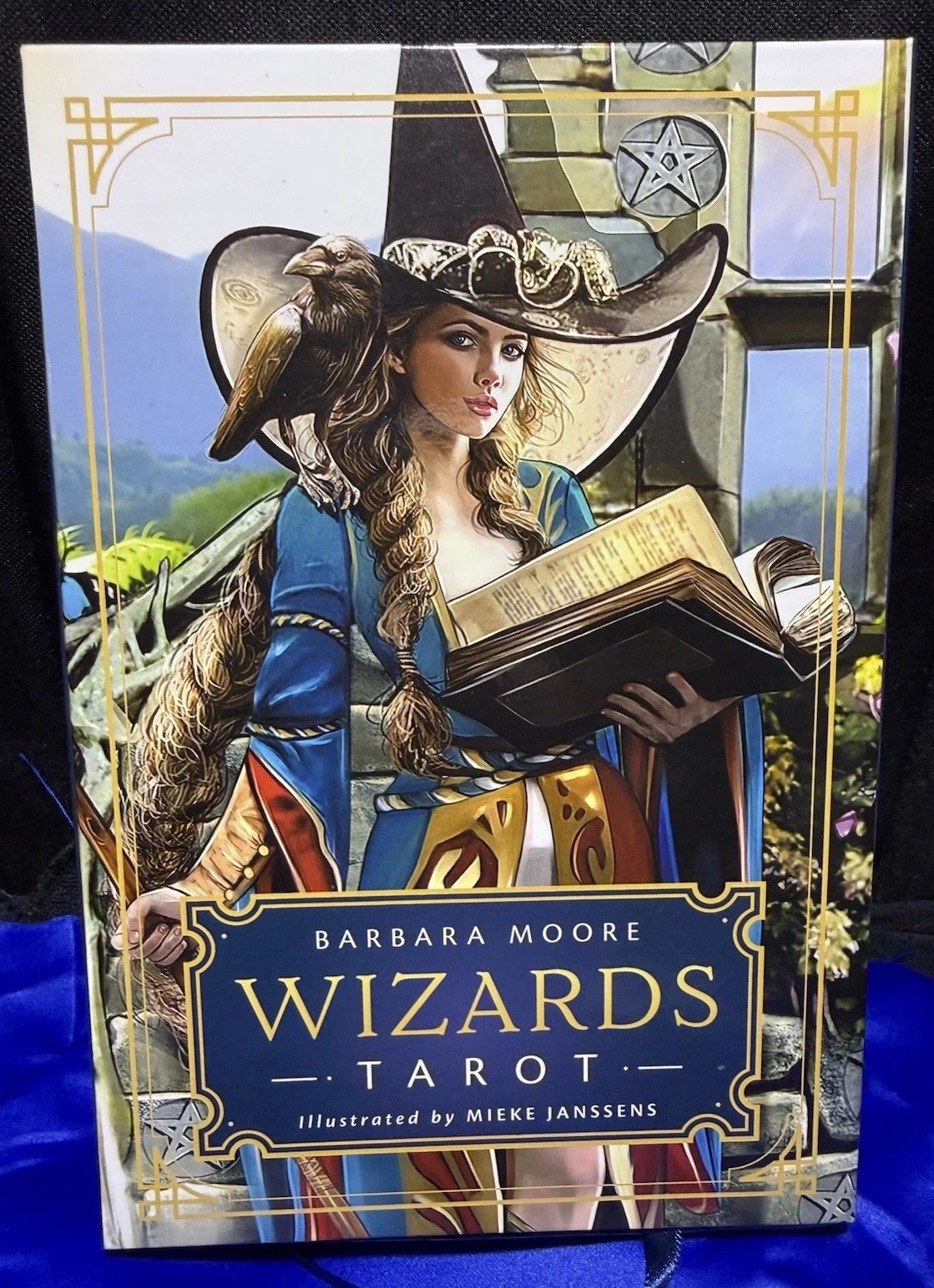 Barbara Moore Wizards Tarot Deck Complete w Guidebook Fantasy Divination Cards