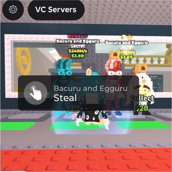 Roblox Rainbow Generation Secret Bacuru and Egguru Game Asset