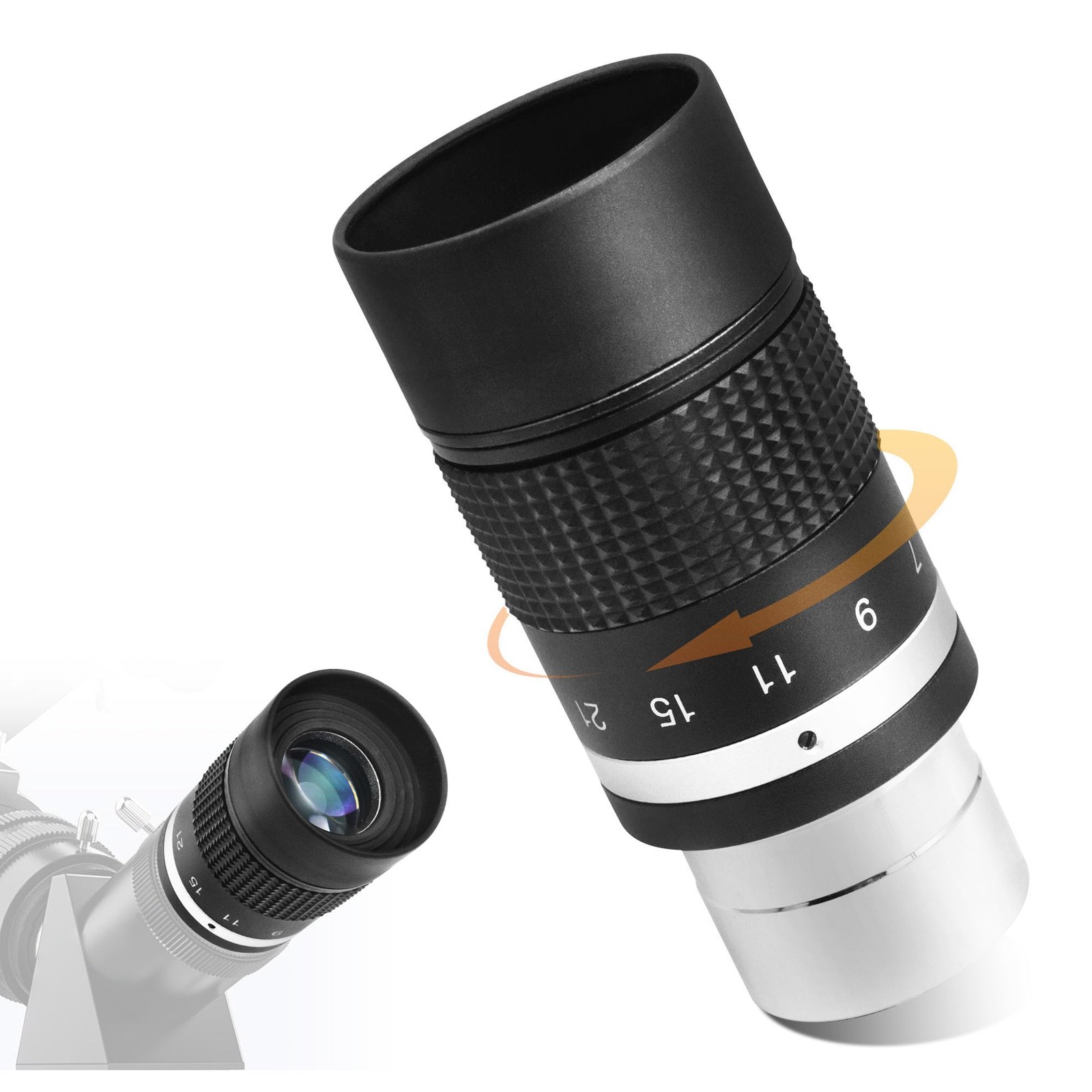 Zoom Eyepiece for Telescope, 7-21mm Zoom Lens Variable Power & Multi-Coated D...