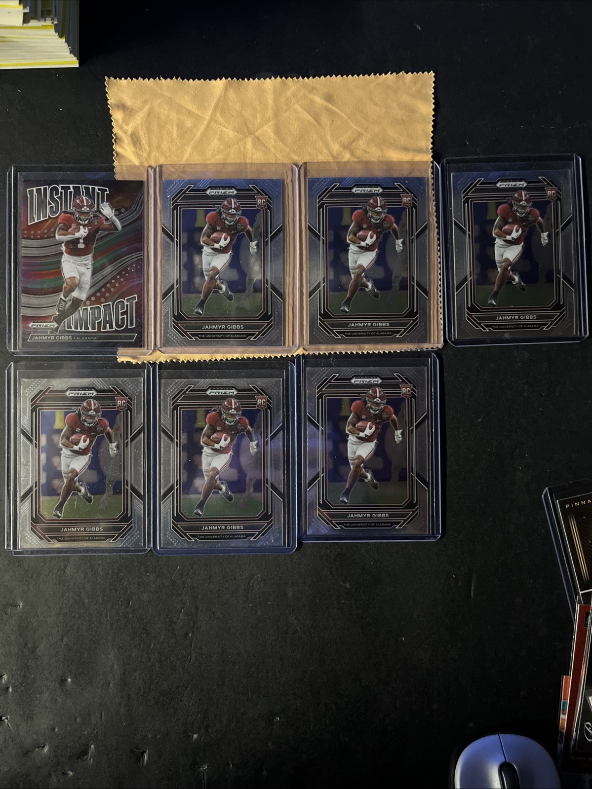 2023 Panini Prizm Draft Picks - Jahmyr Gibbs Lot of 7 (RC)