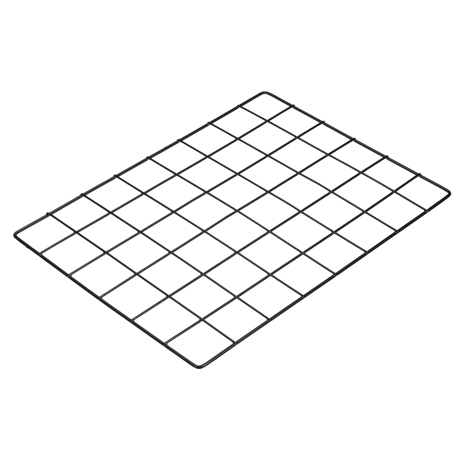 16"x12" Wire Grid Panel for Home Photo Pictures Decor Hanging Organizer Black