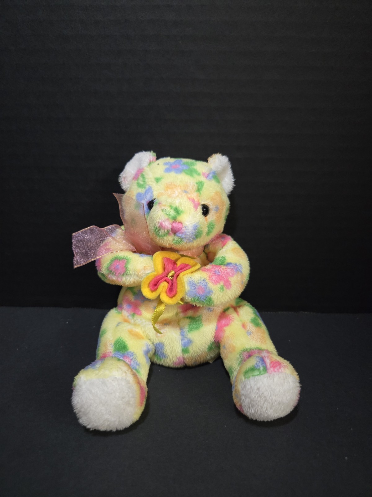 Ty Beanie Babies Bloom the Bear Plush