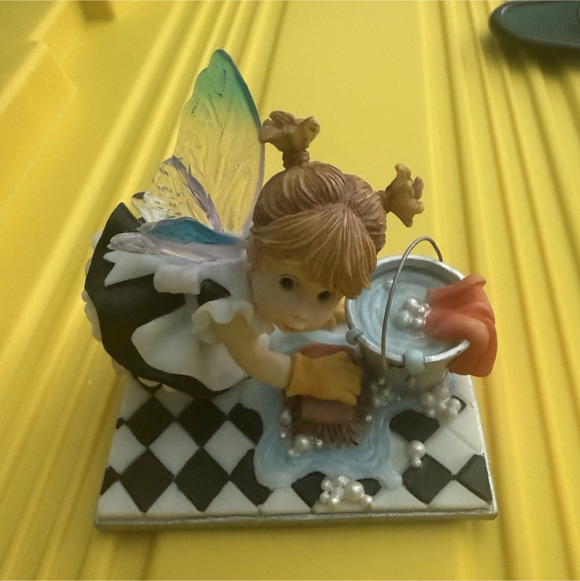 Enesco Little Kitchen Fairies Little Scrubber Fairy Figure Fantasy Collectible