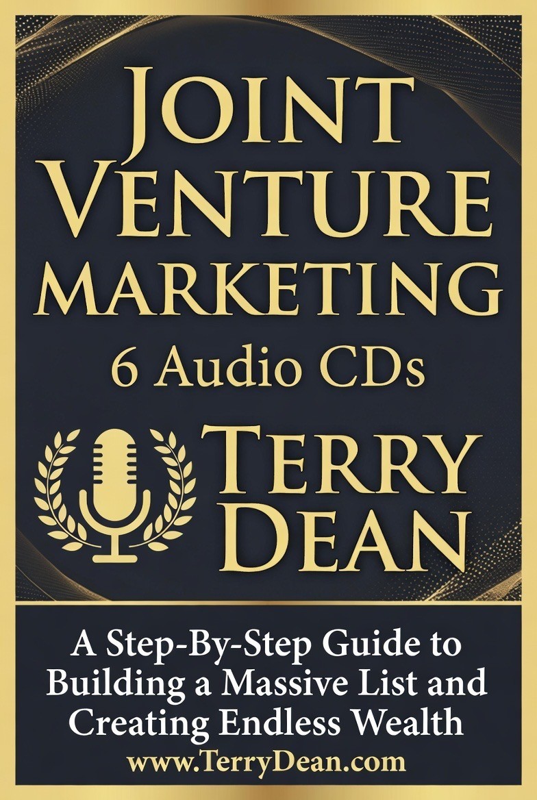 Gary Halbert Jay Abraham TERRY DEAN JOINT VENTURE MARKETING AUDIO CDS OOP