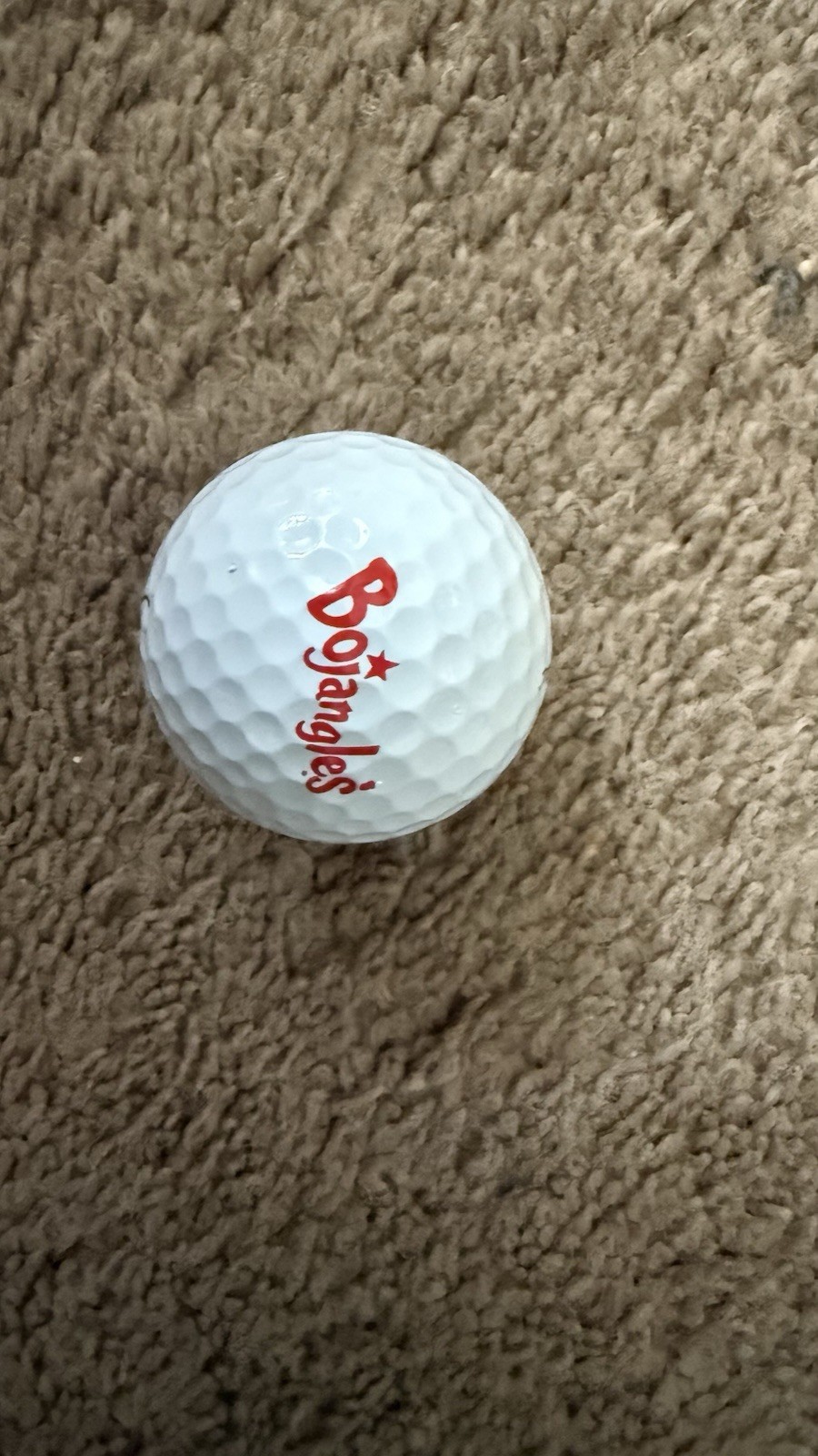 Bojangles Logo Golf Ball