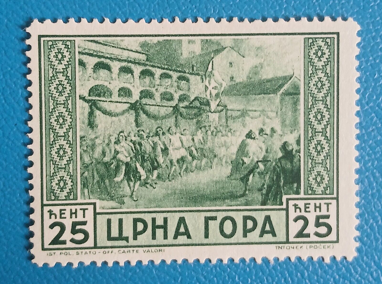 MONTENEGRO.....1943...Italian Occupation....Cetinje Monastery....WW2