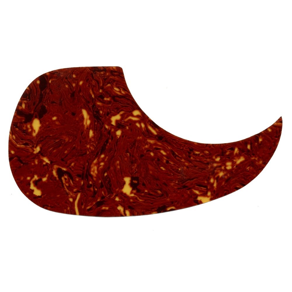 WD Acoustic Guitar Pickguard Dreadnaught Red Tortoise Shell