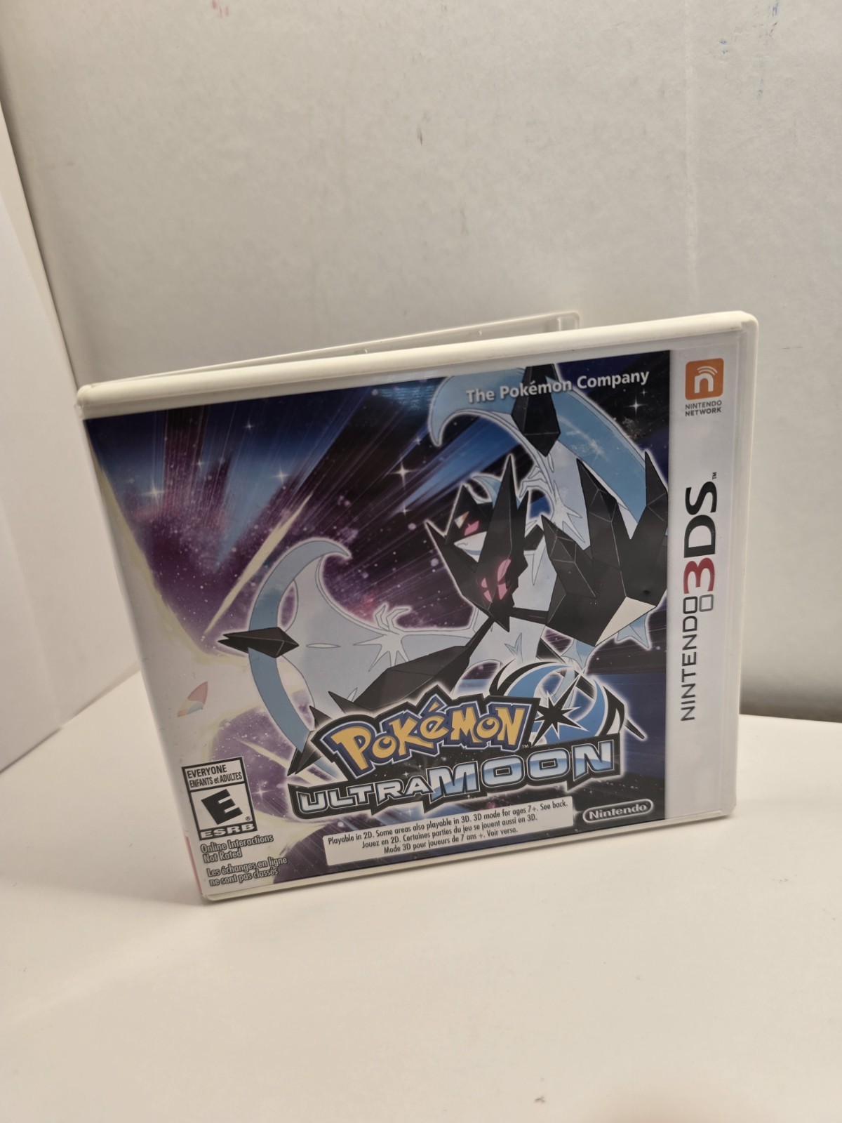 Pokemon Ultra Moon (Nintendo 3DS) NFR Not For Resale Case & Manual Only