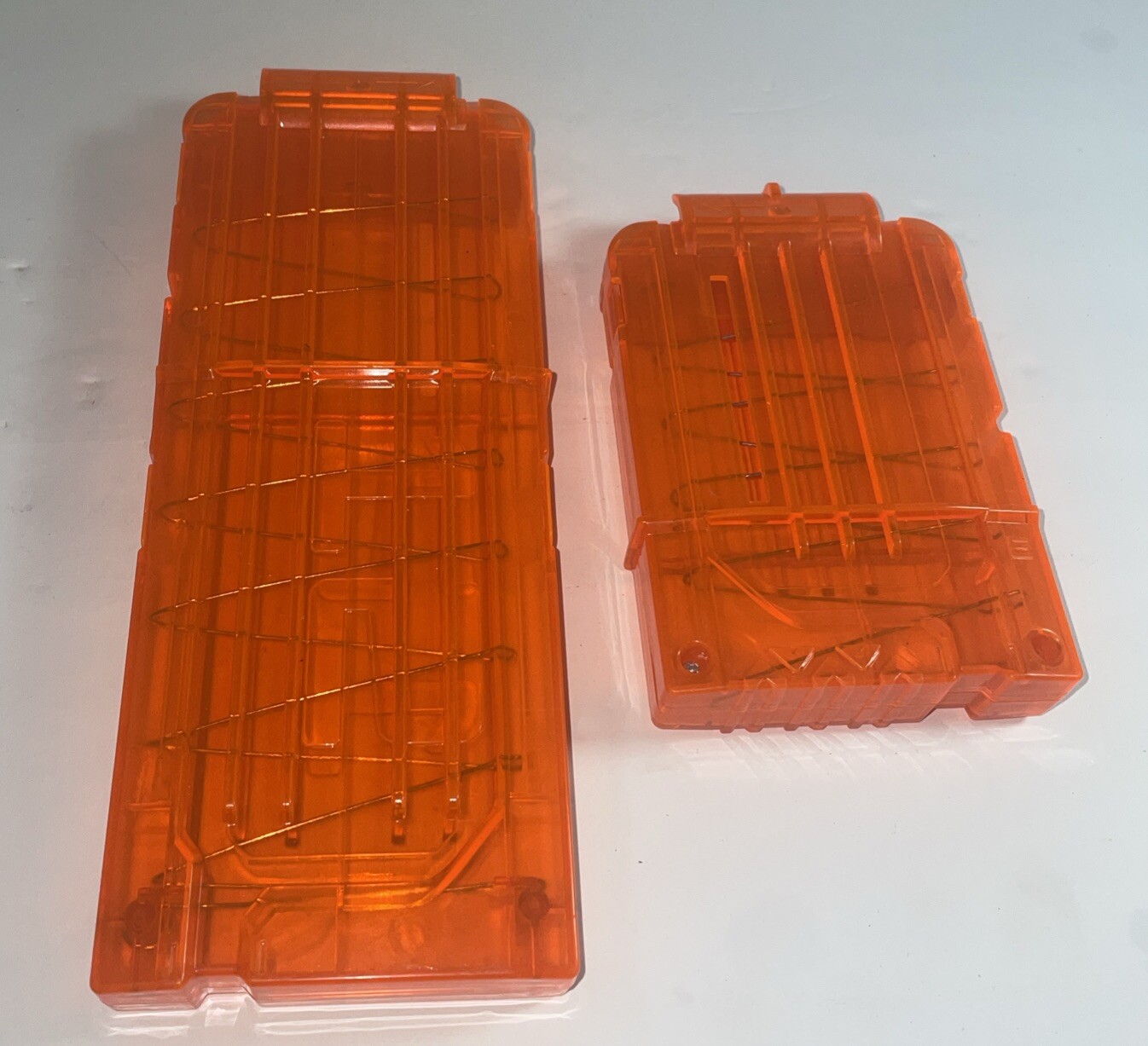 Nerf-N Strike Dart Blaster Magazine 2x 12count/6count VERY GOOD