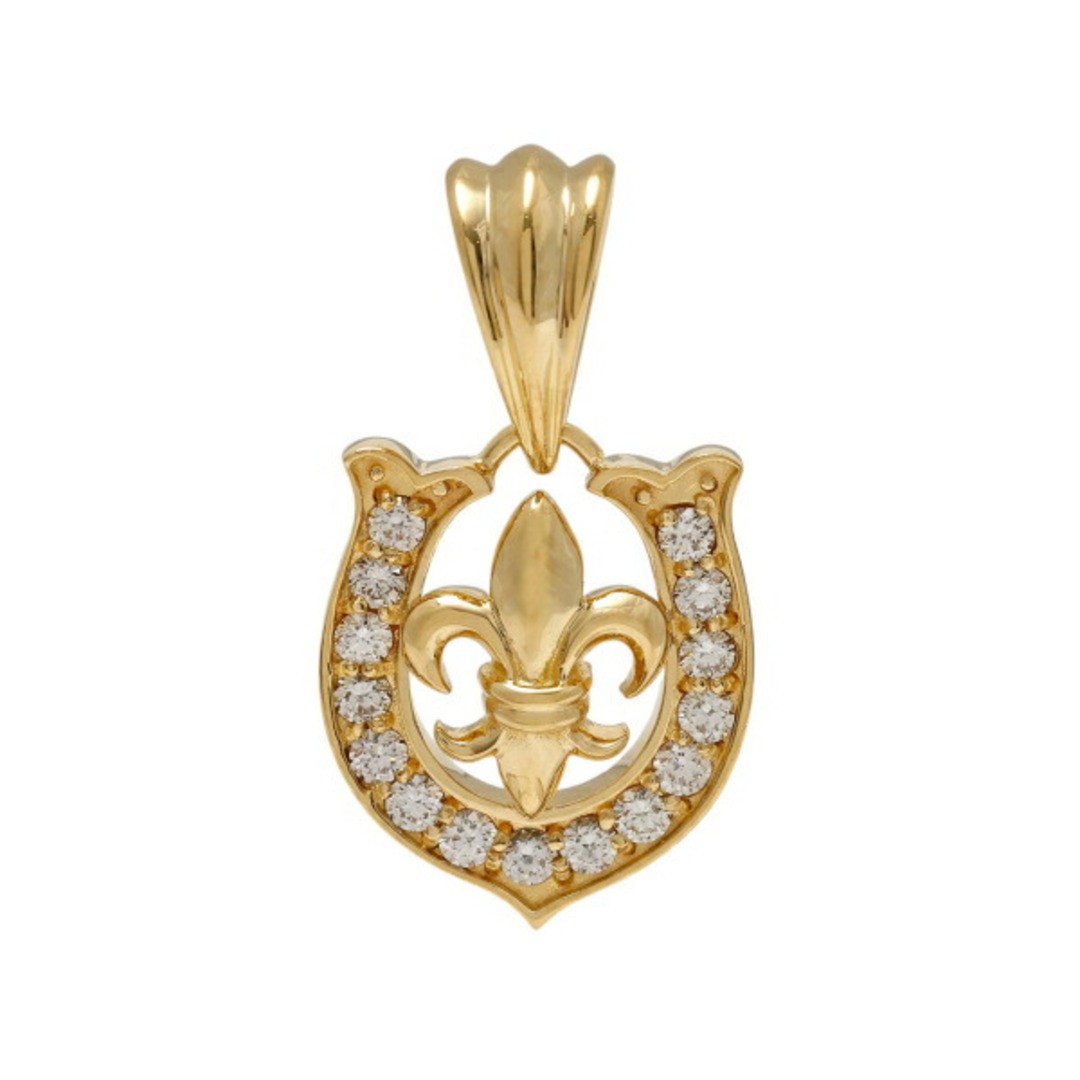 Yukizaki Regalia Yellow Gold Diamond Pendant Top YMR30.12.6.5 Pen Used YUKI-0