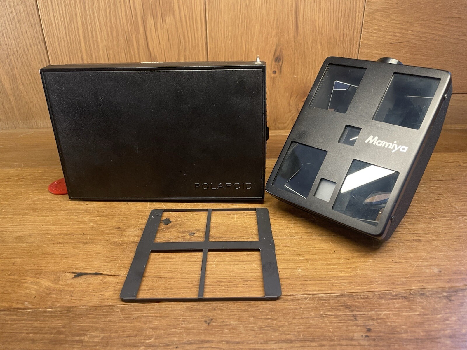 *Near Mint* Mamiya Tetra Photo Adapter & Polaroid Film Back for Universal Press