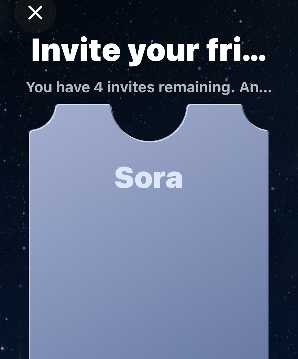 Sora 2 | Open AI Invite Code for App Access