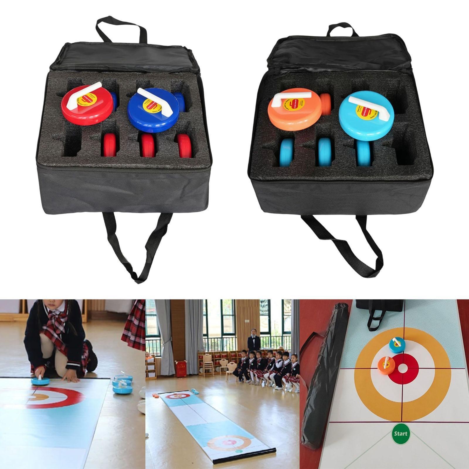 8x Kids Curling Ball Family Game for Competitions Classroom Team Building