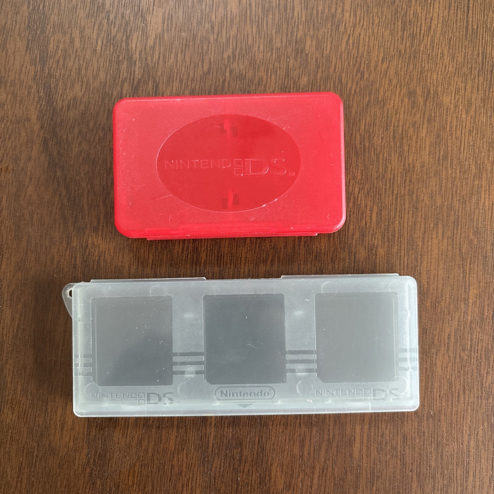 Official OEM Nintendo DS Game Holder Cases Set of 2 *No Cracks* C