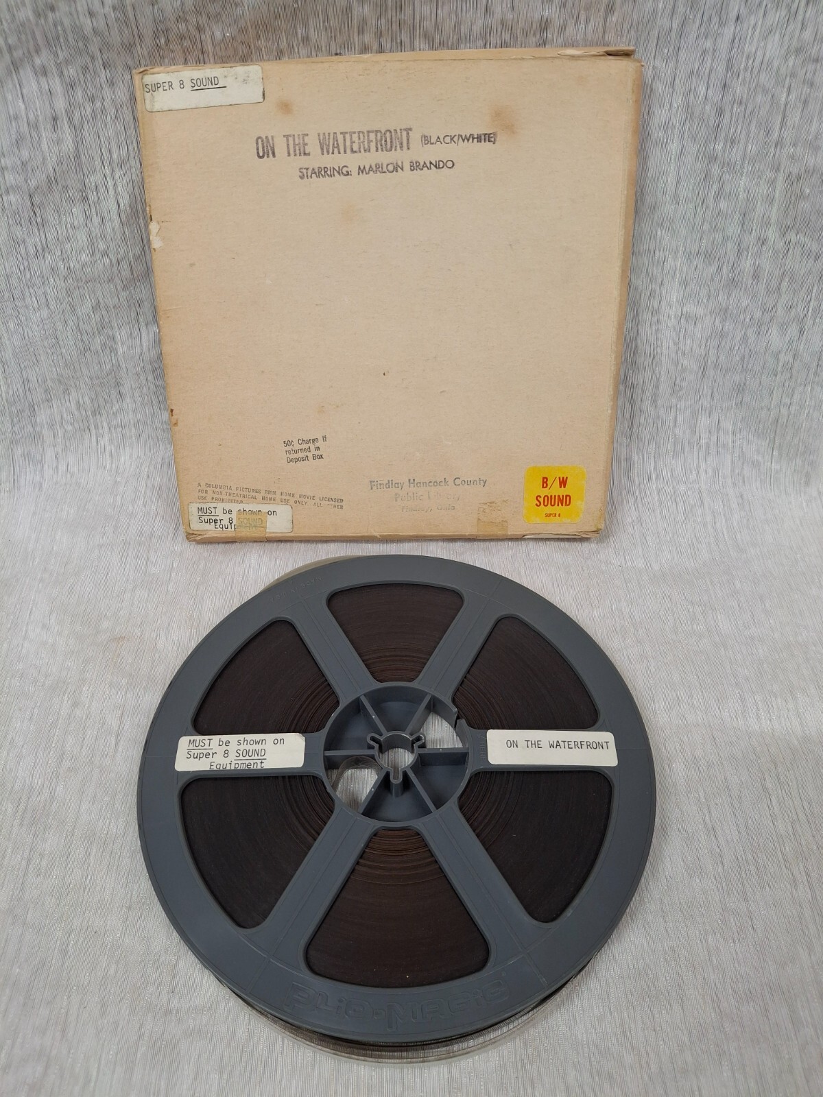 "On The Waterfront" Marlon Brando 8MM Film Reel Super 8 Untested! RARE!