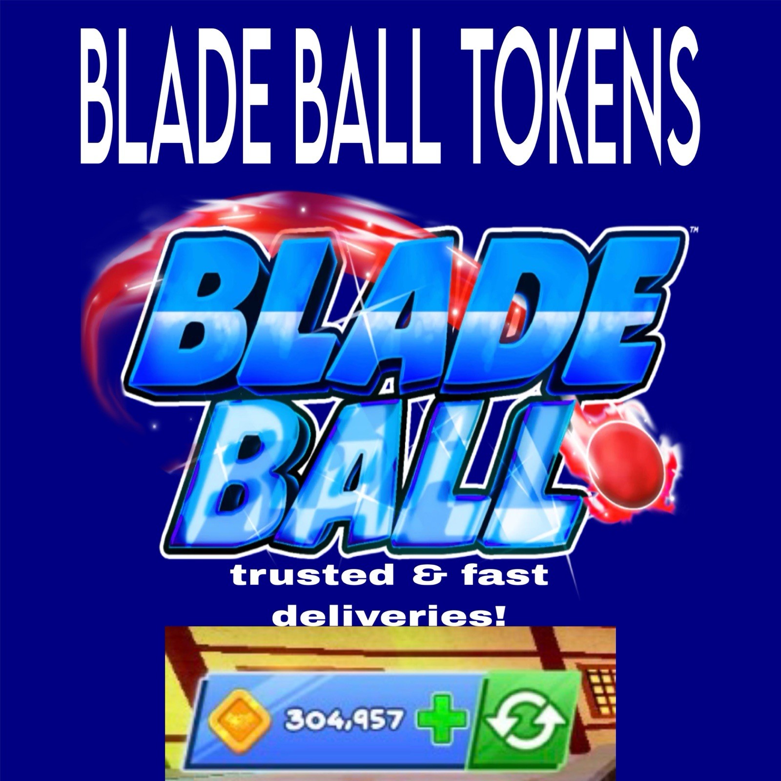 Blade Ball Tokens In-Game Currency for Blade Ball Video Game Series