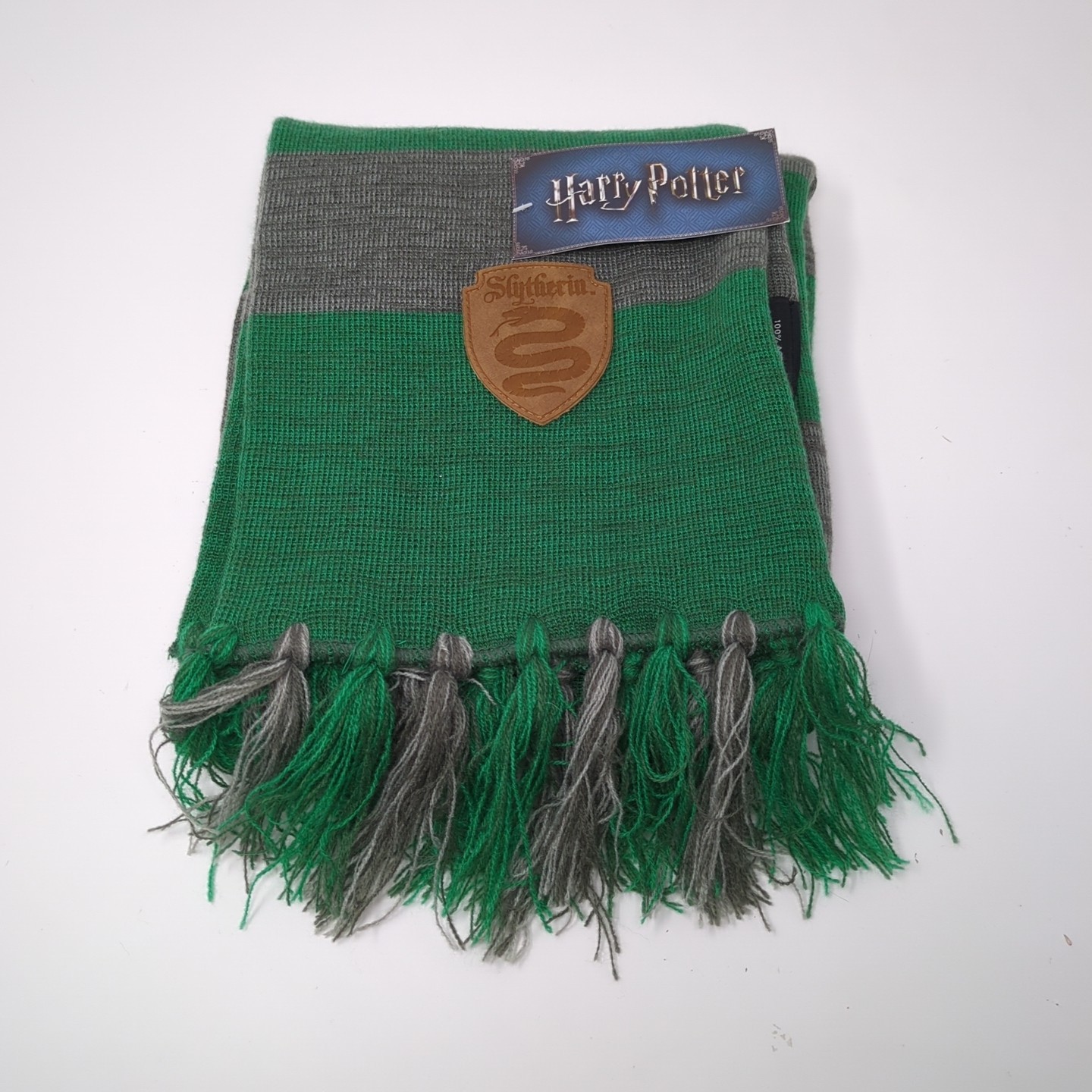 Wizarding World Harry Potter House Slytherin Loot Crate Exclusive Fringe Scarf