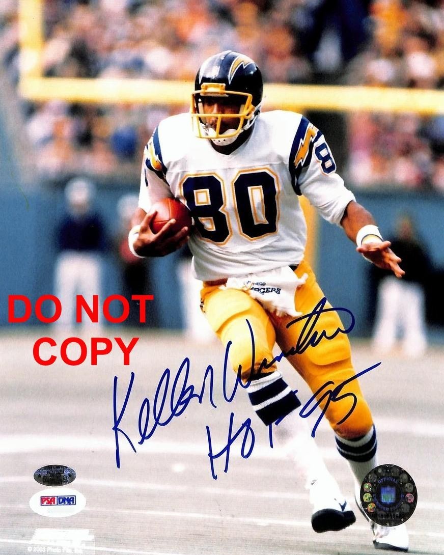 Kellen Winslow SAN DIEGO CHARGERS Signed Autographed REPRINT 8x10 Photo RP