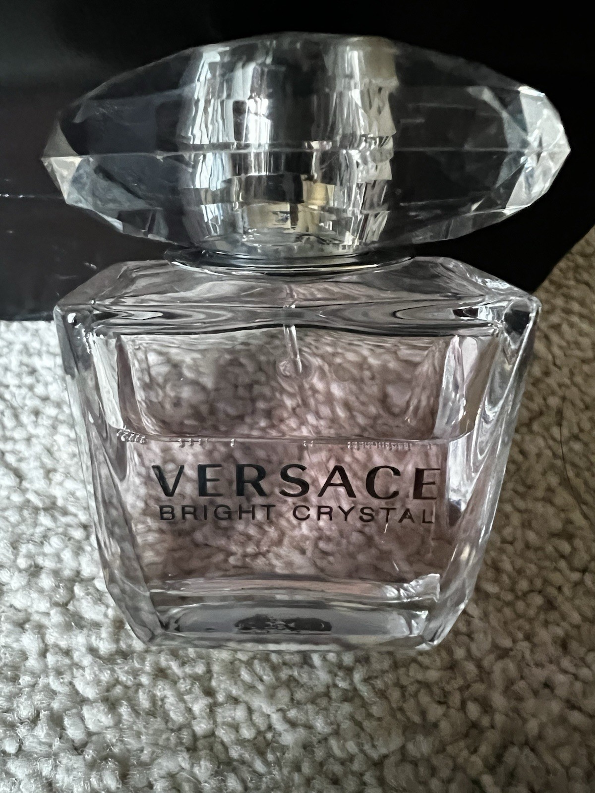 Authentic Versace Bright Crystal Eau De Toliette Spray About 95% Full Pre-Owned