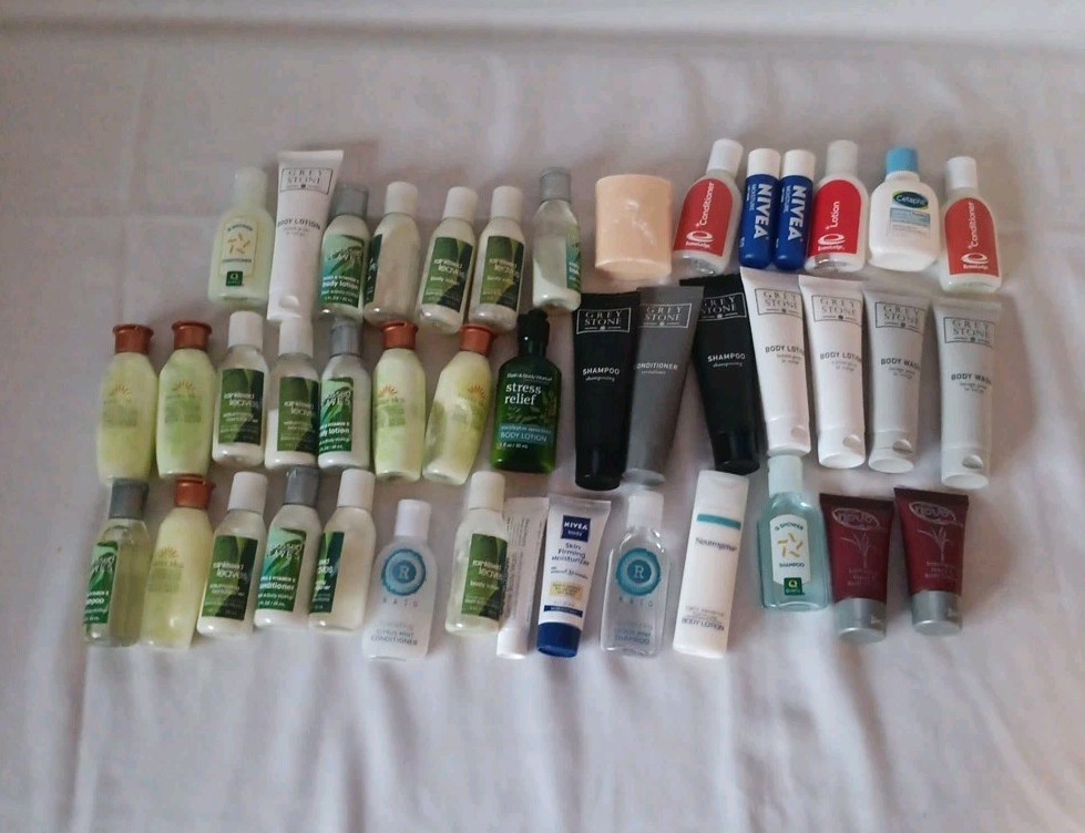 Lot 43 Hotel Bath Body Works Rain Kissed Leaves Shampoo Conditioner Lotion Soap