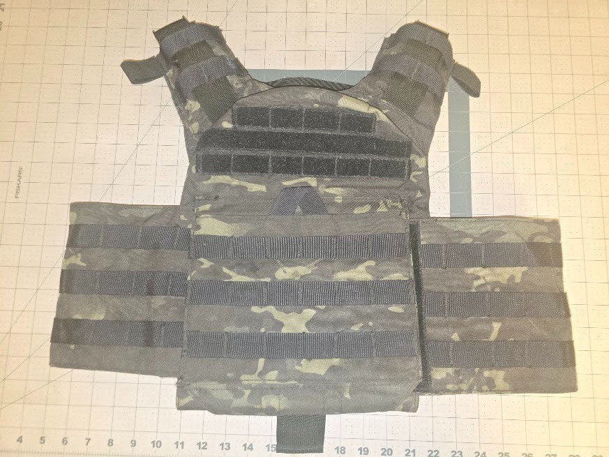 Condor US1020 Cyclone Tactical (No plates) MOLLE Plate Carrier Vest - Used