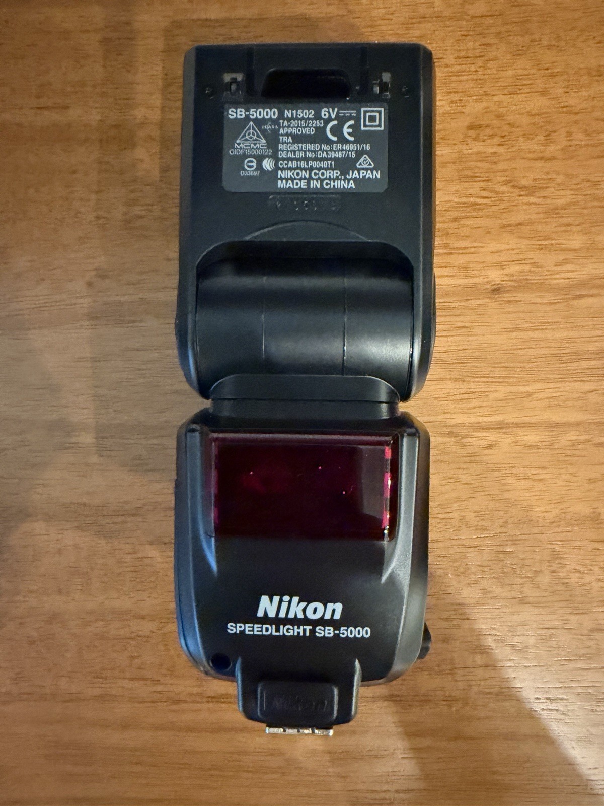 Nikon Speedlight SB-5000 Shoe Mount Flash LCD Display for Nikon Camera