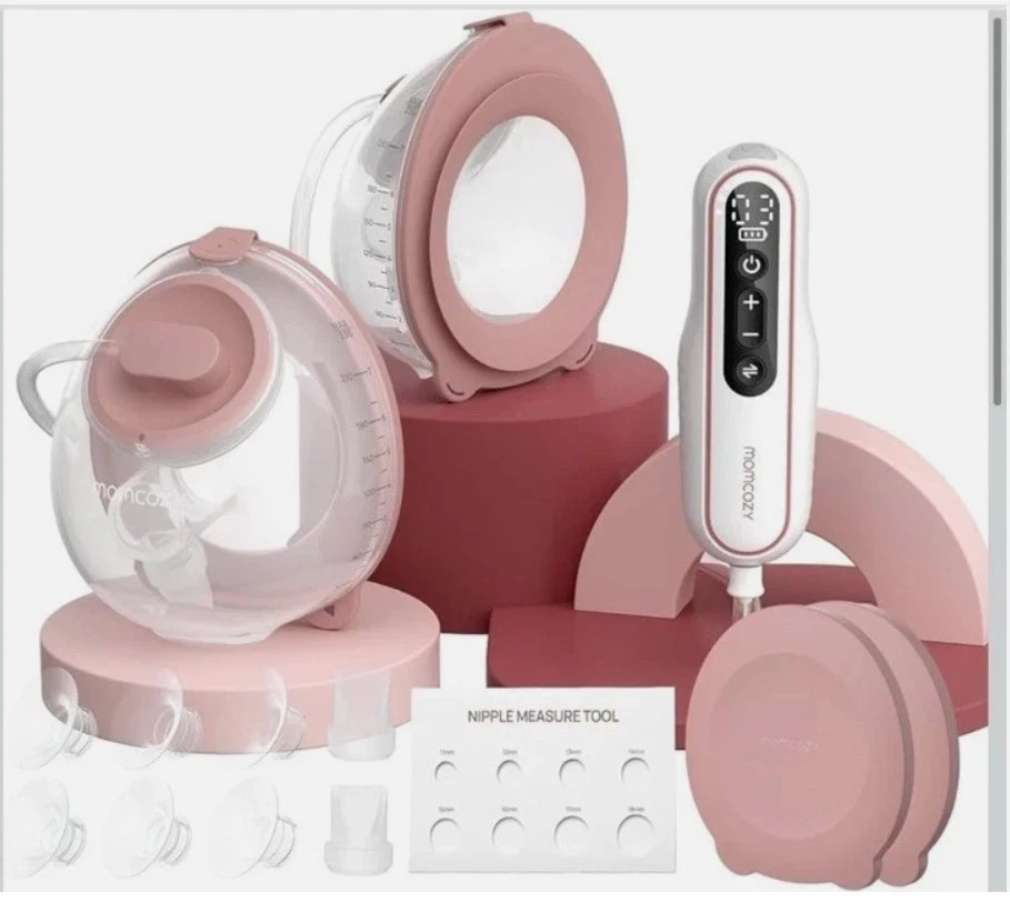 NEW Momcozy Breast Pump V2 Pro Ultra-Lightweight, Hands-Free & Portable ~SEALED