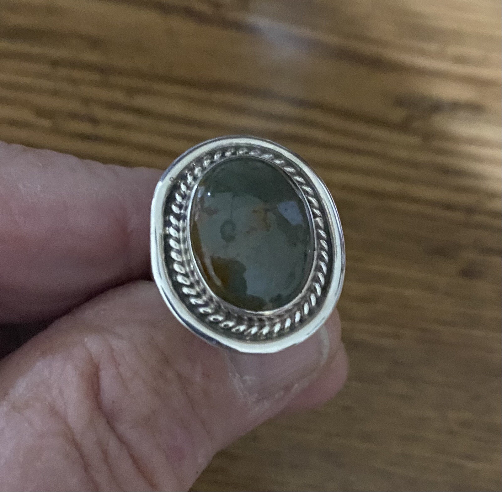 Turquoise Ring Sterling Silver Native American 