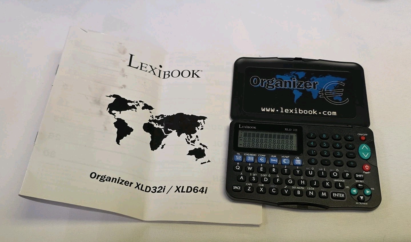 Lexibook Pocket Organizer PDA XLD 32i Electronic Converter VTG 2003 Works!