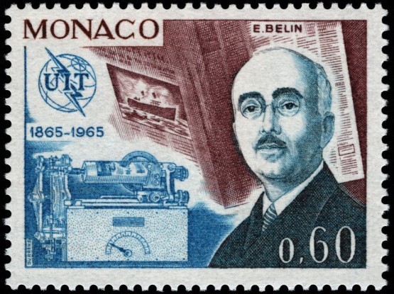 Monaco 1965 MNH, Edouard Belin invented Belinograph an earlier fax machine