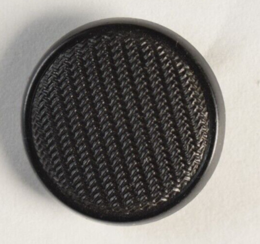 1851 Goodyear Hard Rubber Civil War Era Lovely Mesh Design Button R130