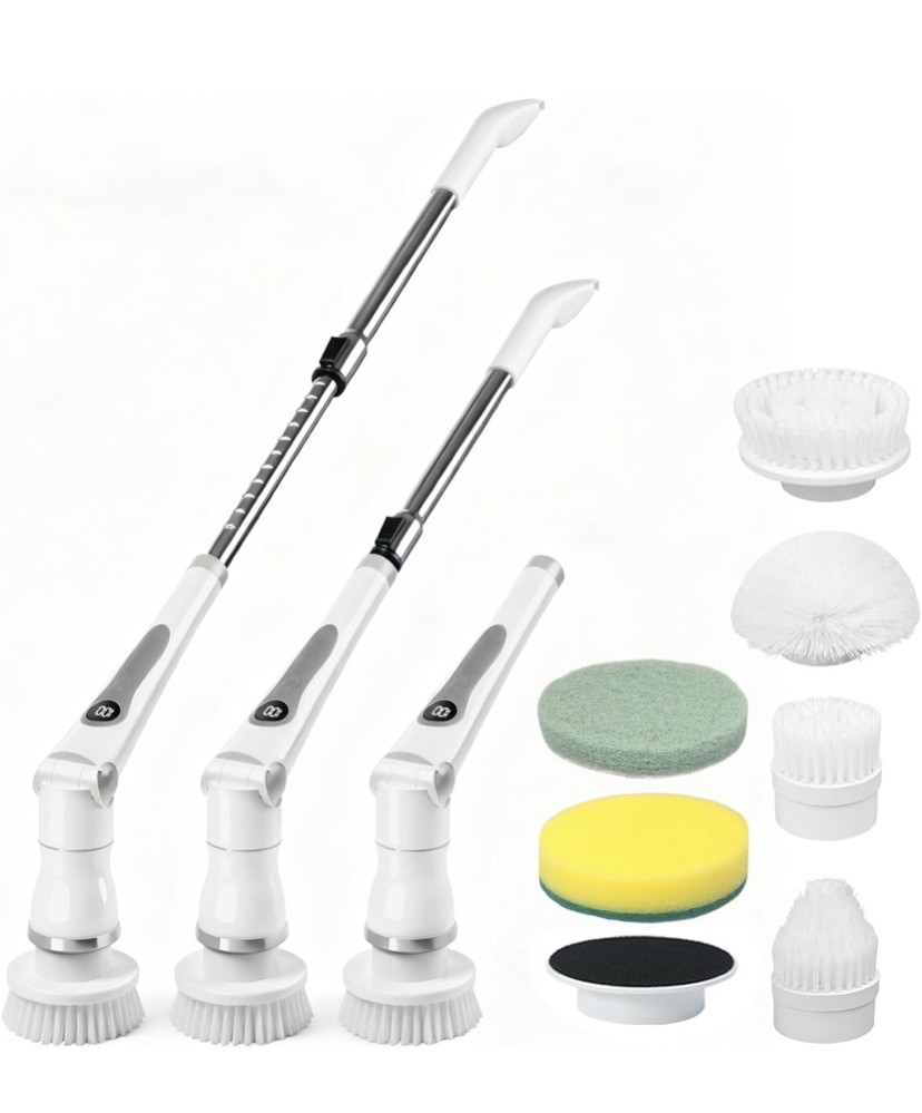 Cordless Electric Spin Scrubber