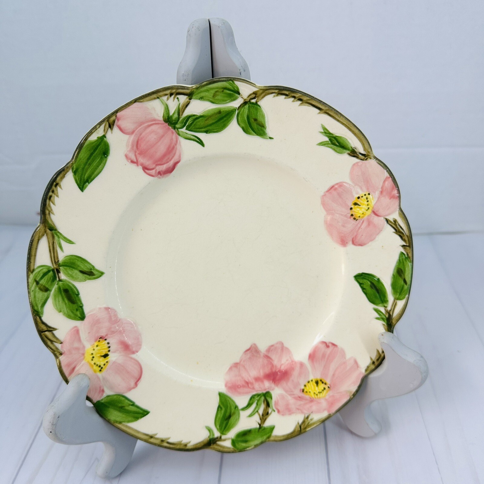 Franciscan Desert Rose 8" Salad Cake Plate Made in USA Replacement