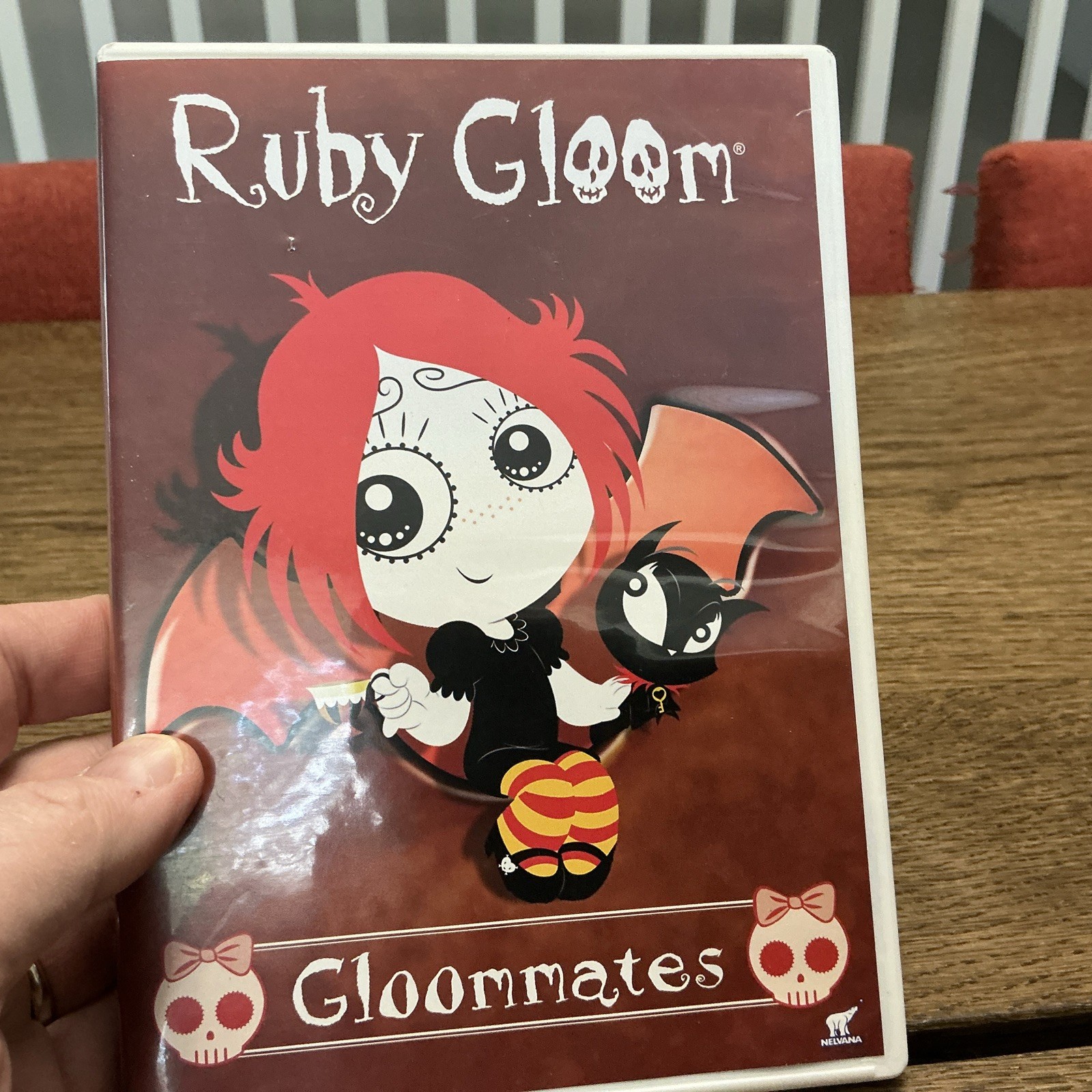 Ruby Gloom Gloommates dvd Kaboom Kids goth Victorian mansion scary creatures