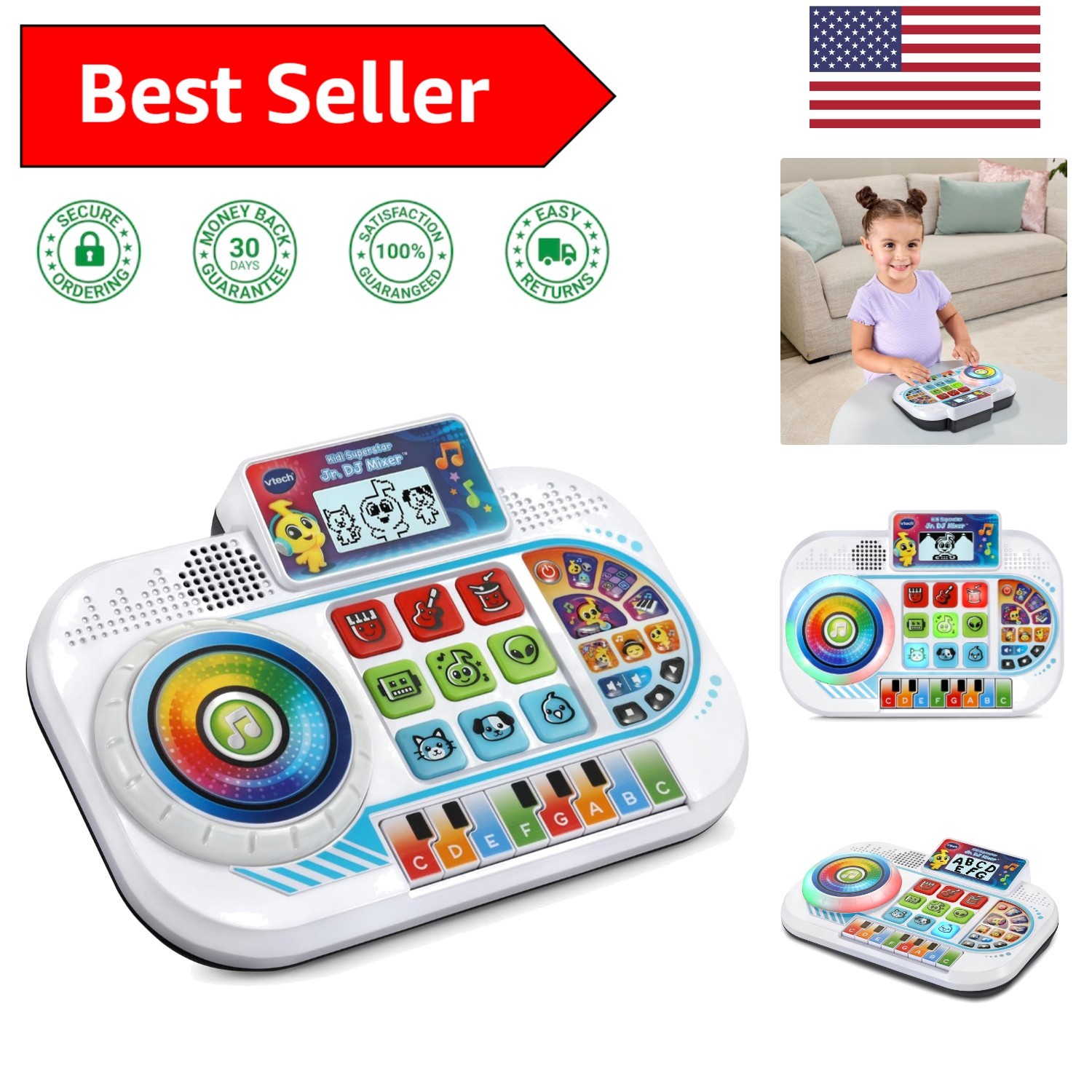 Kidi Superstar DJ Mixer - Perfect Mix of Fun, Music, and Learning for Kids