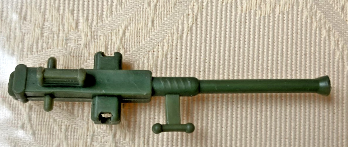 Vintage 1960's Tim Mee Processed Plastics Toy US Army Jeep Machine Gun Part Only