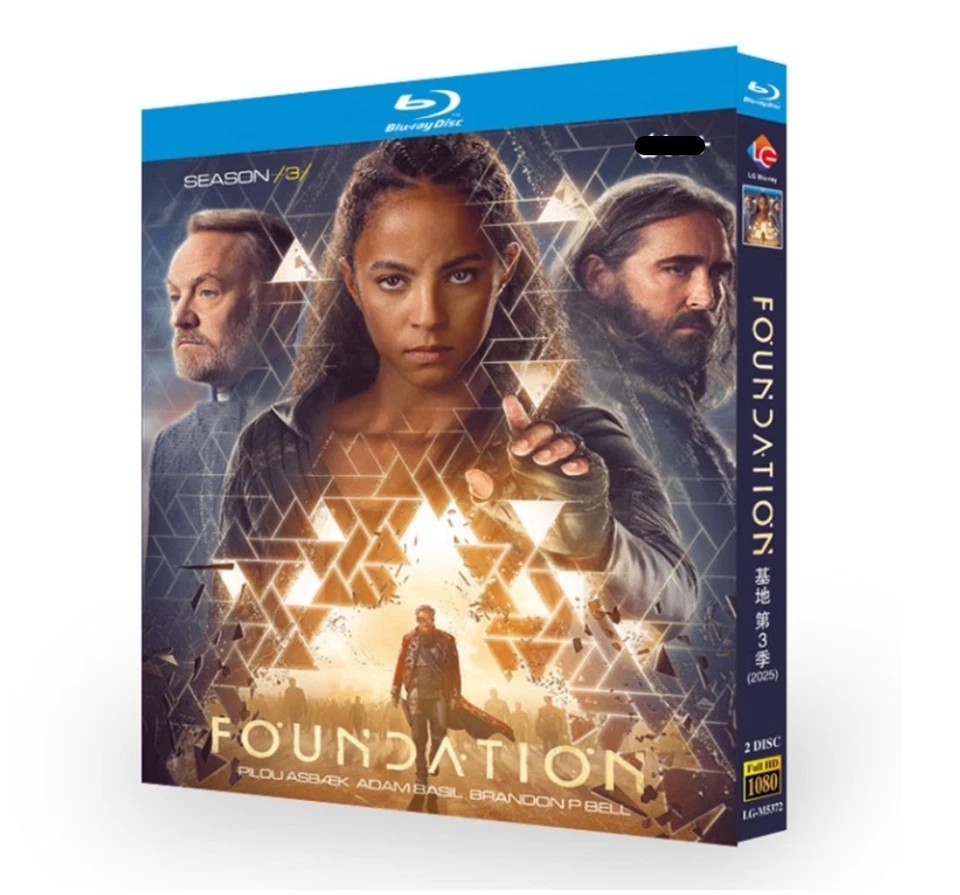 Foundation Season 3 (2025) 2-Disc New Sealed Box Set