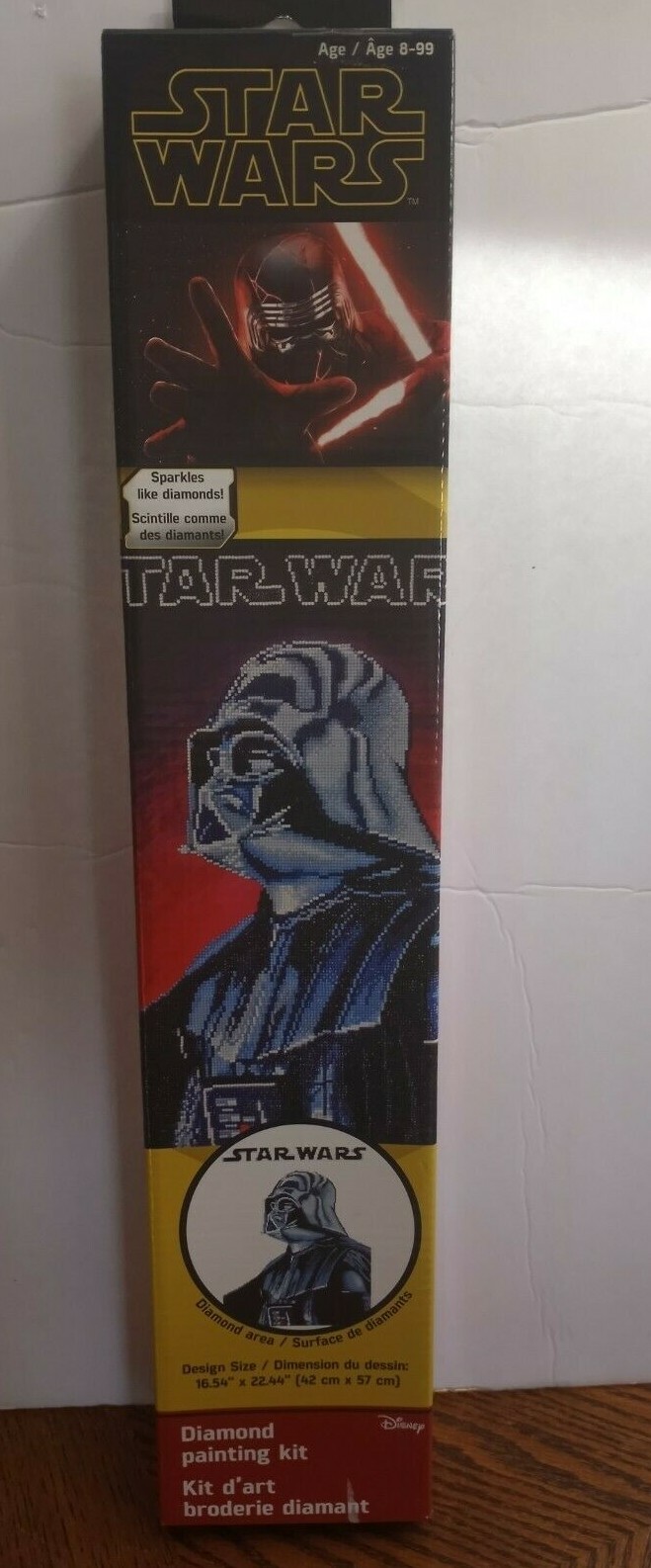 Star Wars Diamond Painting Kit Darth Vader 19''x25''