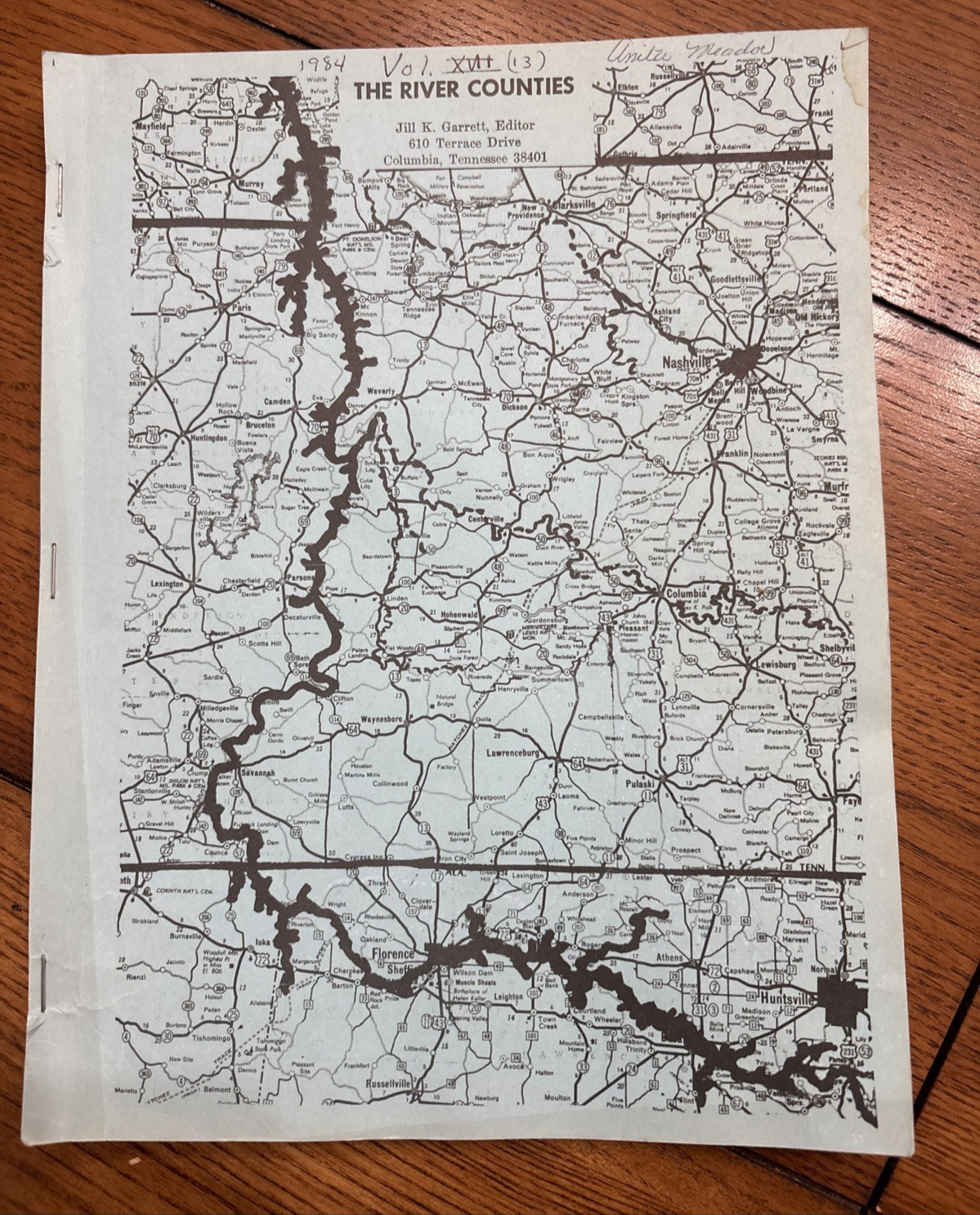 The  Tenn River Counties 1984,Vol 13  Genealogy Goldmine! Scarce and Useful
