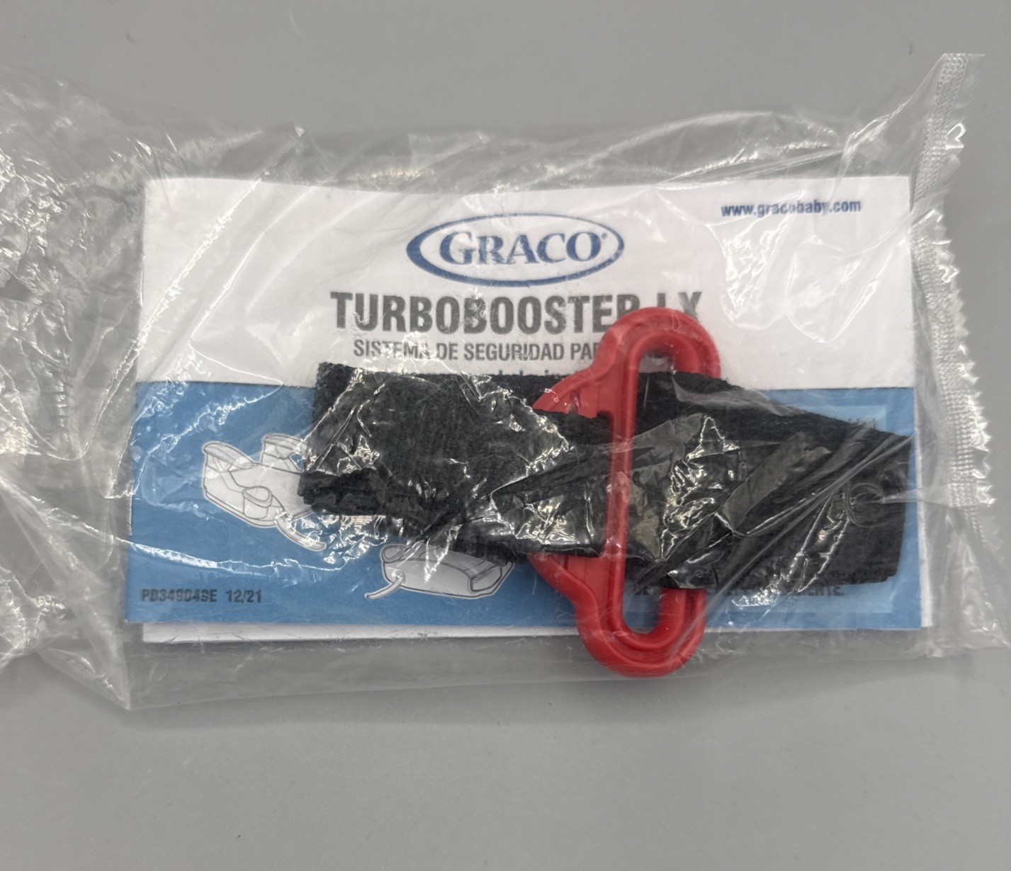 Graco Turbobooster LX Booster SEAT CLIP Shoulder Strap Belt Positioning