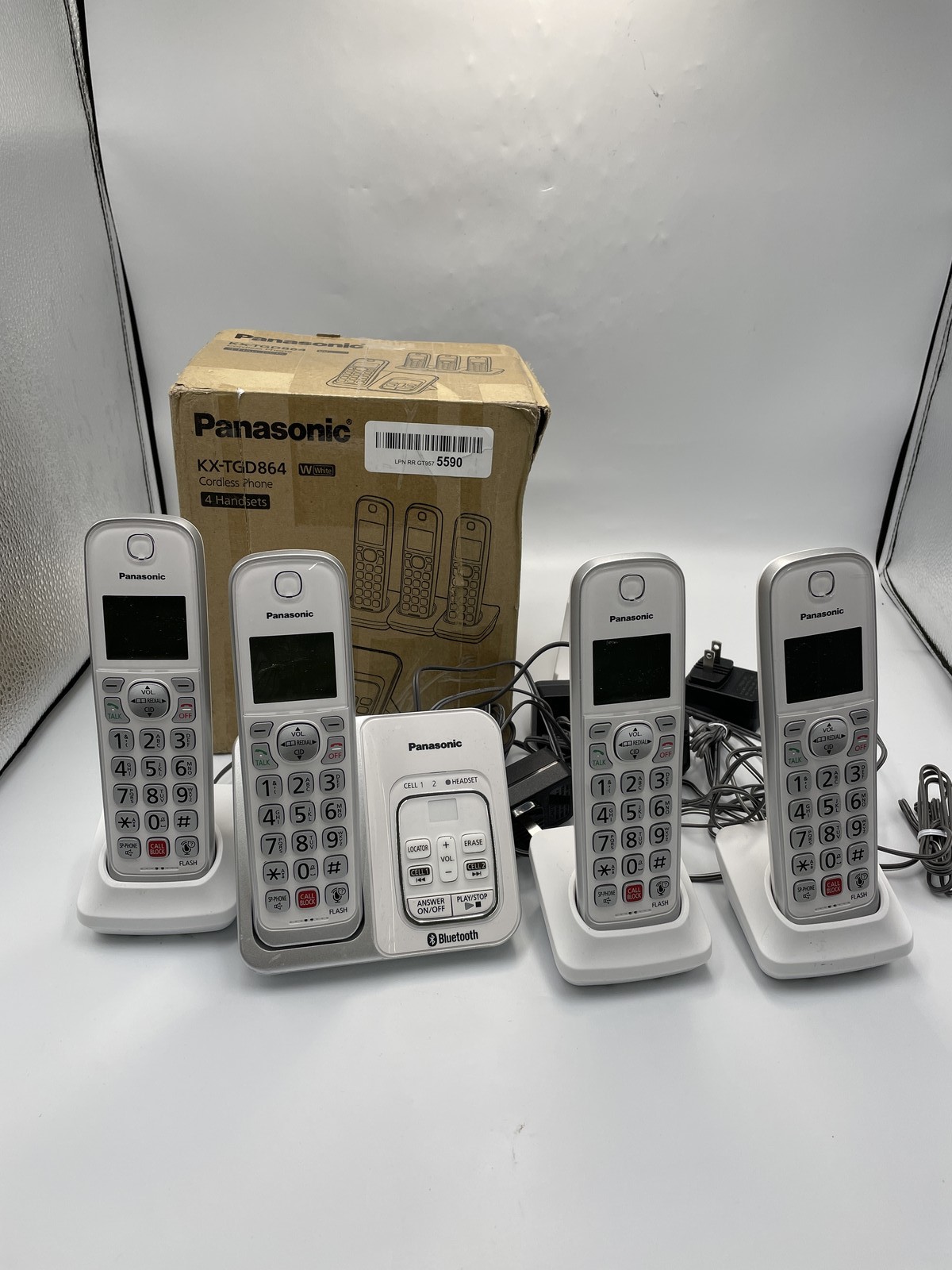 Panasonic Cordless Phone with Answering Machine *READ DESC* PC1725323