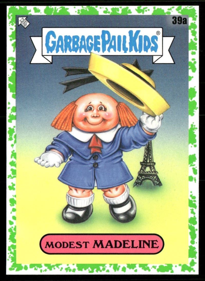 MODEST MADELINE 2022 Garbage Pail Kids Booger Green #39A