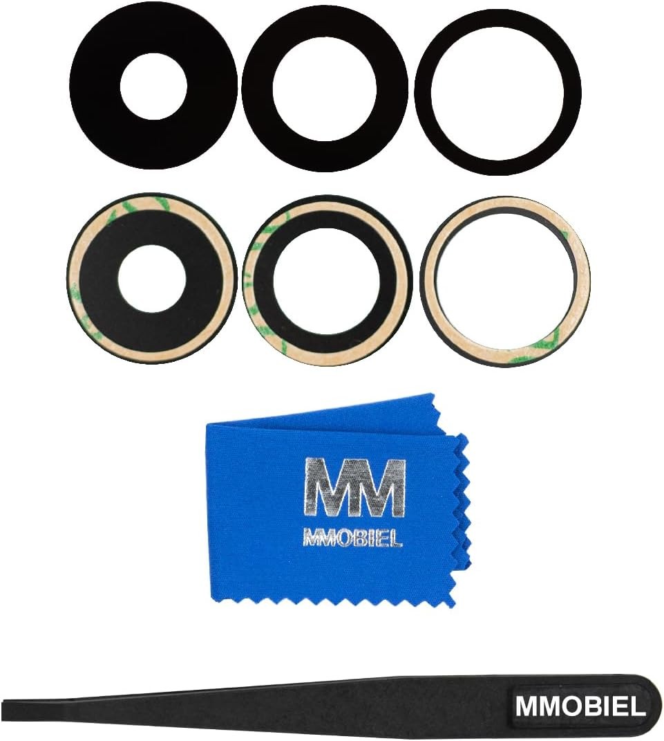 Back Rear Camera Glass Lens Replacement Compatible with iPhone 15 Pro Incl.